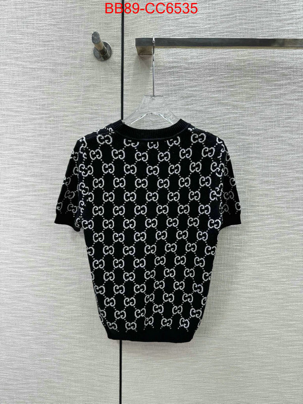 Clothing-Gucci perfect quality ID: CC6535 $: 89USD