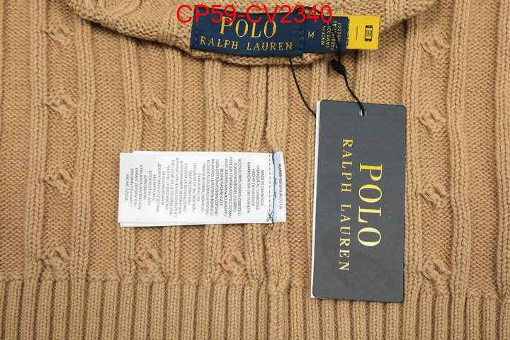 Clothing-Polo Ralph Lauren aaaaa+ quality replica ID: CV2340 $: 59USD