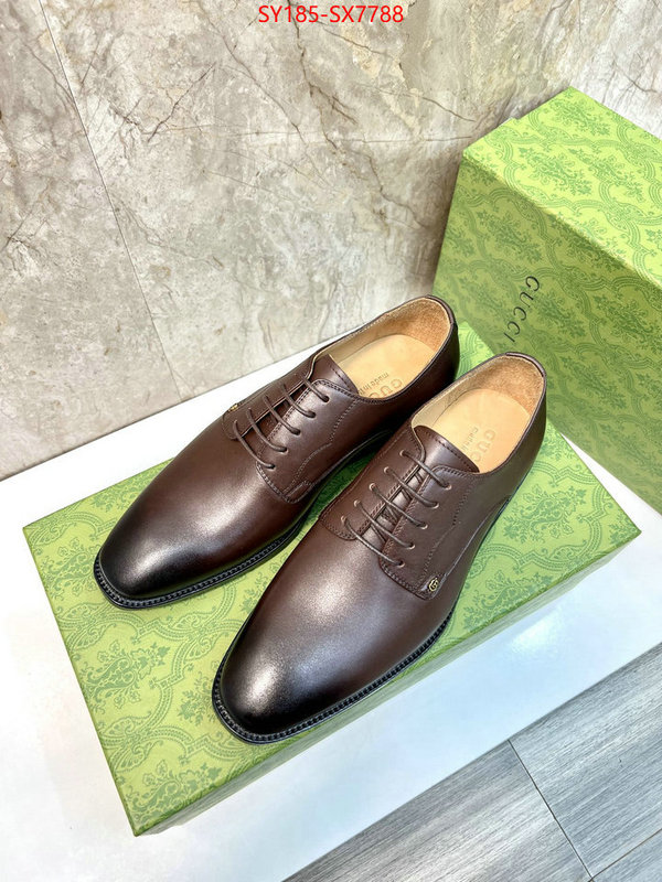 Men Shoes-Gucci luxury fake ID: SX7788 $: 185USD