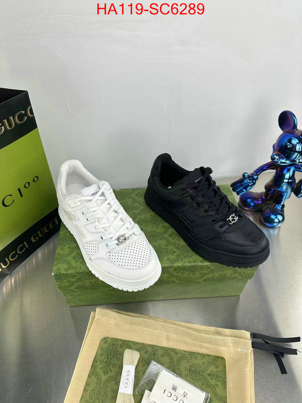 Men Shoes-Gucci high quality replica ID: SC6289 $: 119USD