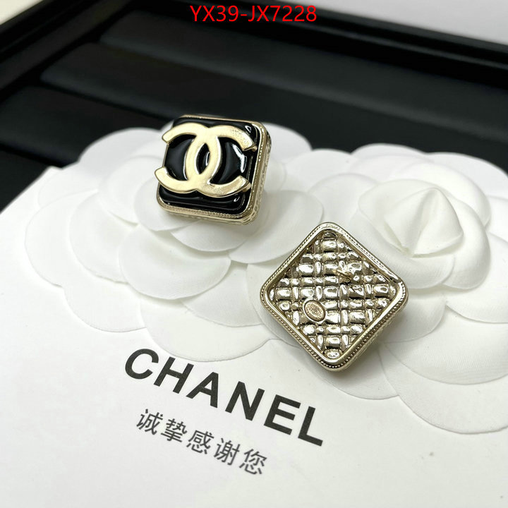 Jewelry-Chanel replica designer ID: JX7228 $: 39USD