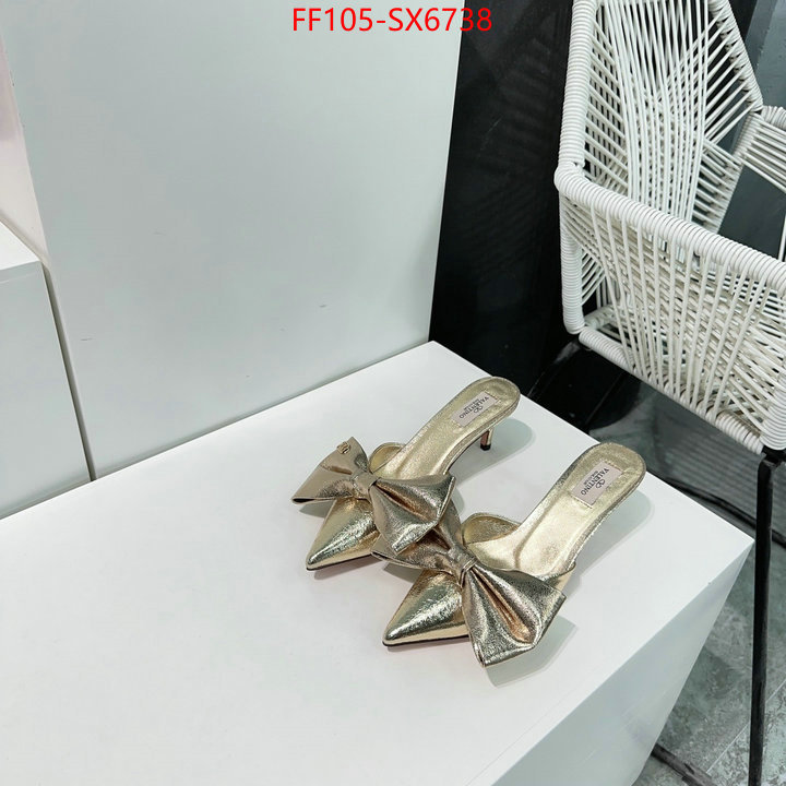 Women Shoes-Valentino perfect quality designer replica ID: SX6738 $: 105USD