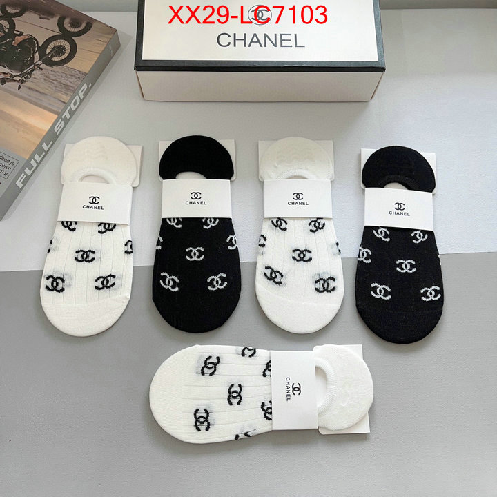 Sock-Chanel sale outlet online ID: LC7103 $: 29USD