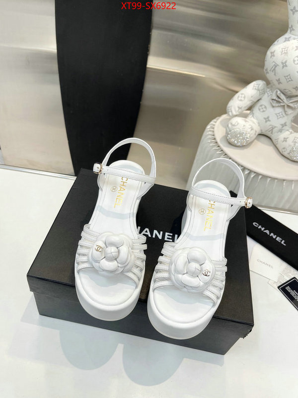 Women Shoes-Chanel designer fake ID: SX6922 $: 99USD