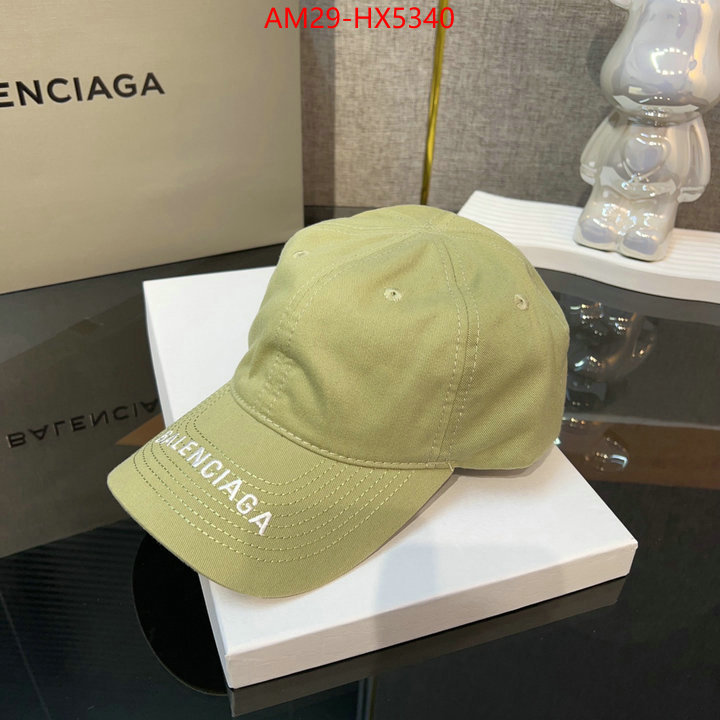 Cap(Hat)-Balenciaga aaaaa class replica ID: HX5340 $: 29USD