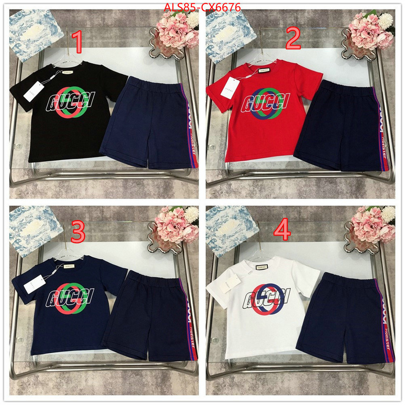 Kids clothing-Gucci how quality ID: CX6676 $: 85USD