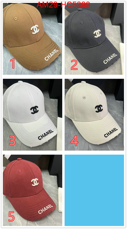 Cap (Hat)-Chanel most desired ID: HC5399 $: 29USD