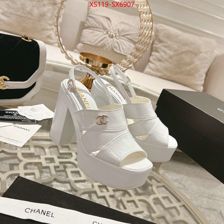 Women Shoes-Chanel buy top high quality replica ID: SX6907 $: 119USD