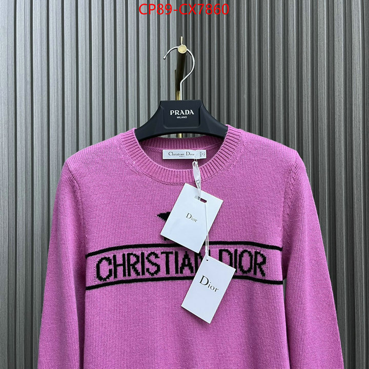 Clothing-Dior online shop ID: CX7860 $: 89USD