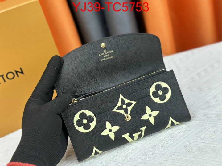 LV Bags(4A)-Wallet where can you buy a replica ID: TC5753 $: 39USD,