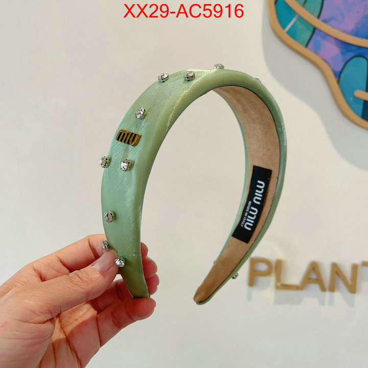 Hair band-MIU MIU every designer ID: AC5916 $: 29USD