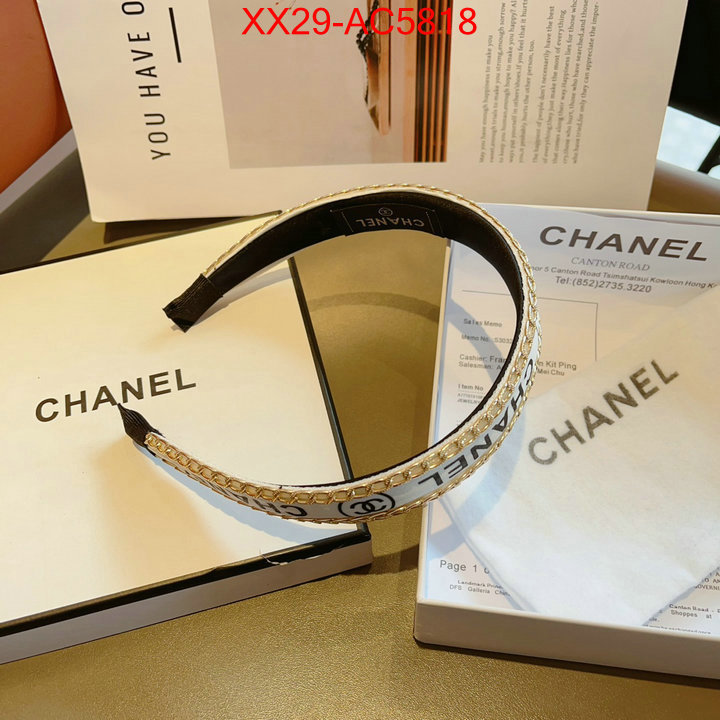 Hair band-Chanel quality replica ID: AC5818 $: 29USD