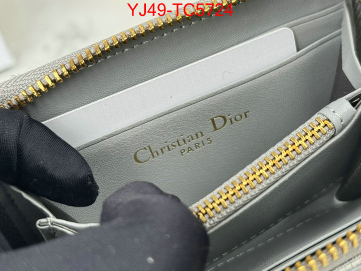 Dior Bags(4A)-Wallet- luxury 7 star replica ID: TC5724 $: 49USD,