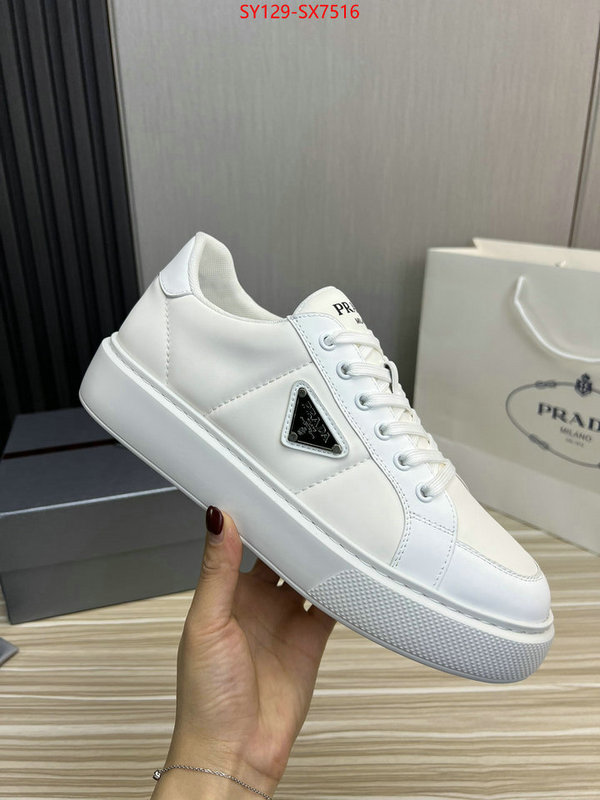 Men shoes-Prada outlet sale store ID: SX7516 $: 129USD