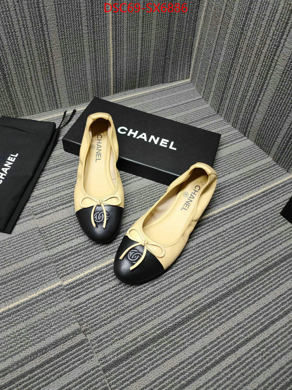 Women Shoes-Chanel the best quality replica ID: SX6886 $: 69USD