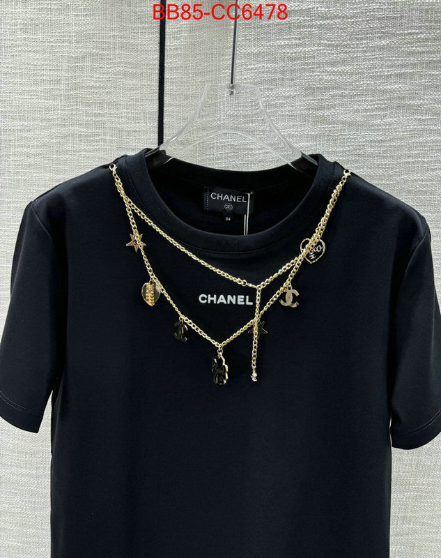 Clothing-Chanel online sale ID: CC6478 $: 85USD