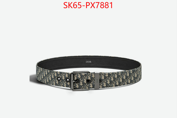 Belts-Dior online shop ID: PX7881 $: 65USD