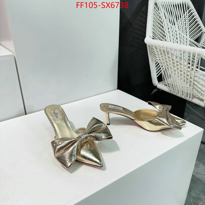 Women Shoes-Valentino perfect quality designer replica ID: SX6738 $: 105USD