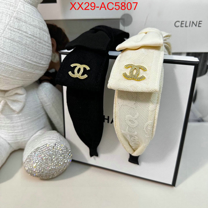 Hair band-Chanel what is a 1:1 replica ID: AC5807 $: 29USD
