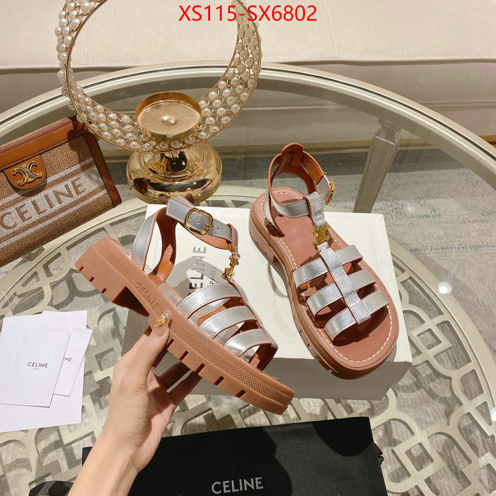 Women Shoes-CELINE fake aaaaa ID: SX6802 $: 115USD