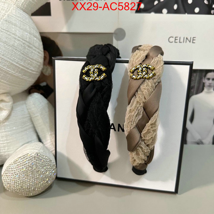 Hair band-Chanel top quality fake ID: AC5827 $: 29USD