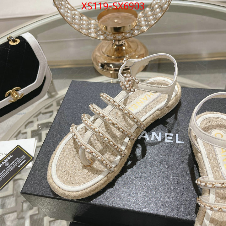 Women Shoes-Chanel fake high quality ID: SX6903 $: 119USD