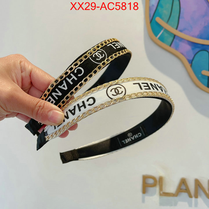 Hair band-Chanel quality replica ID: AC5818 $: 29USD