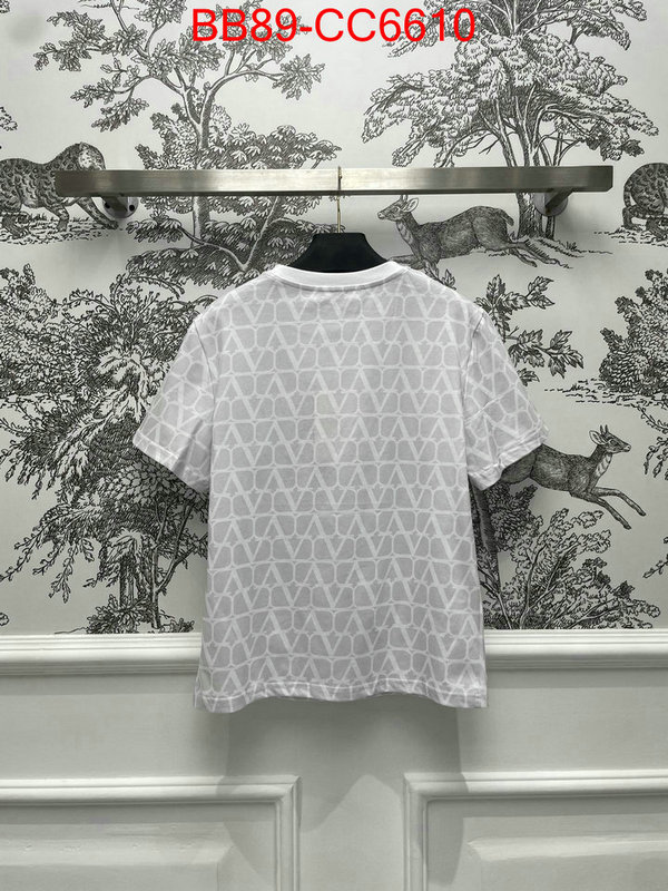 Clothing-Valentino how to find replica shop ID: CC6610 $: 89USD