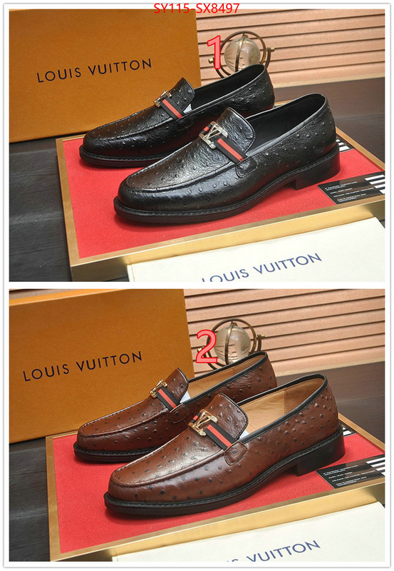 Men Shoes-LV wholesale imitation designer replicas ID: SX8497 $: 115USD