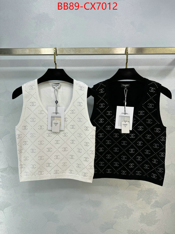 Clothing-Chanel what is top quality replica ID: CX7012 $: 89USD