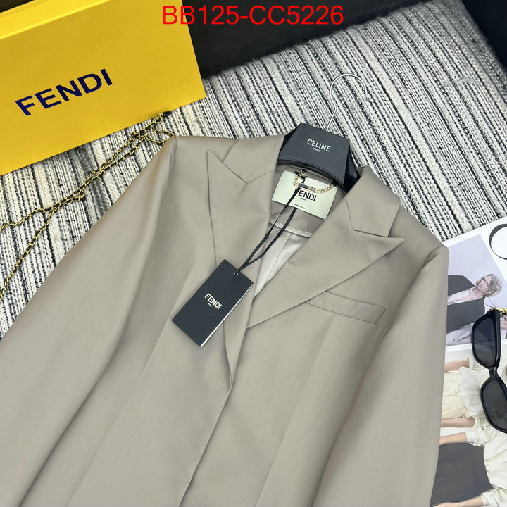 Clothing-Fendi from china 2024 ID: CC5226 $: 125USD