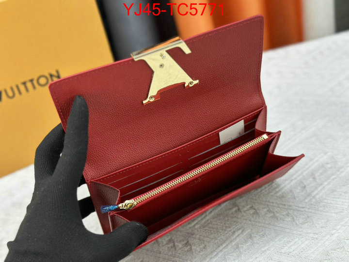 LV Bags(4A)-Wallet shop ID: TC5771 $: 45USD,