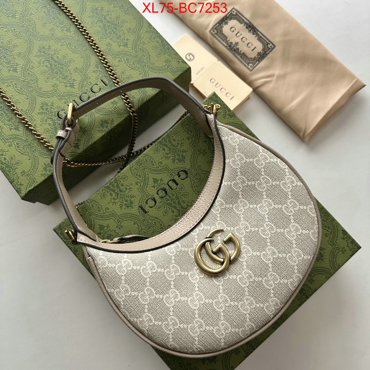Gucci Bags(4A)-Handbag- what are the best replica ID: BC7253 $: 75USD,