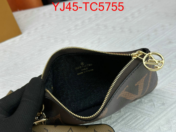 LV Bags(4A)-Wallet shop the best high quality ID: TC5755 $: 45USD,