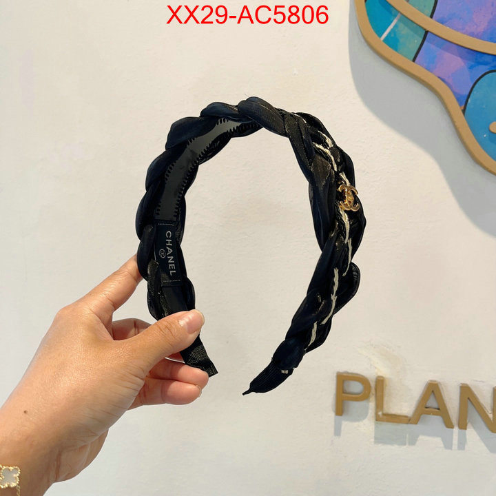 Hair band-Chanel luxury shop ID: AC5806 $: 29USD