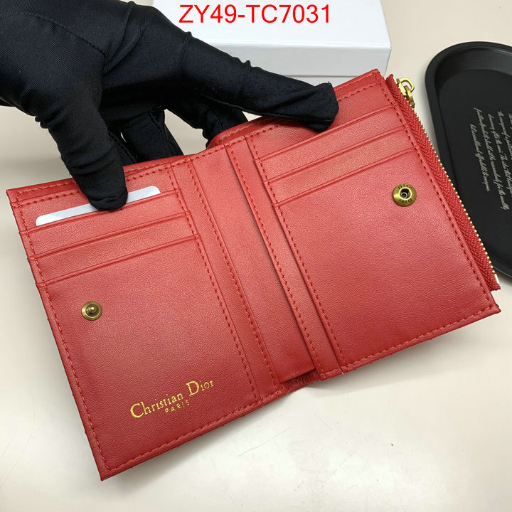 Dior Bags(4A)-Wallet- the online shopping ID: TC7031 $: 49USD,