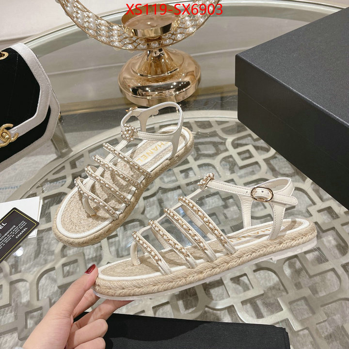 Women Shoes-Chanel fake high quality ID: SX6903 $: 119USD