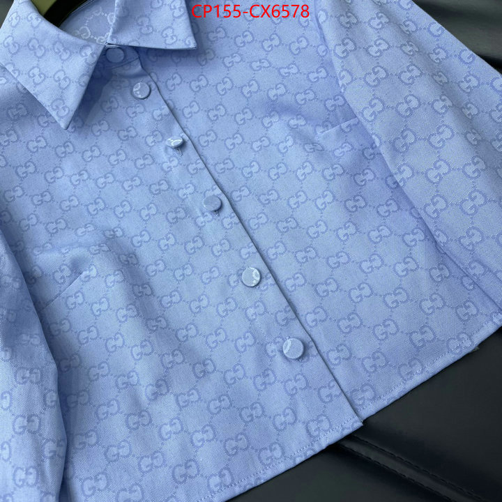 Clothing-Gucci highest product quality ID: CX6578 $: 155USD