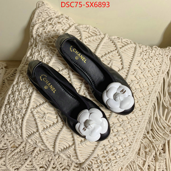 Women Shoes-Chanel designer fake ID: SX6893 $: 75USD