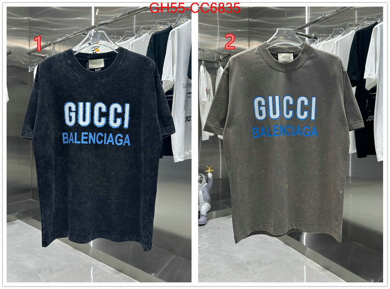 Clothing-Gucci replica best ID: CC6835 $: 55USD