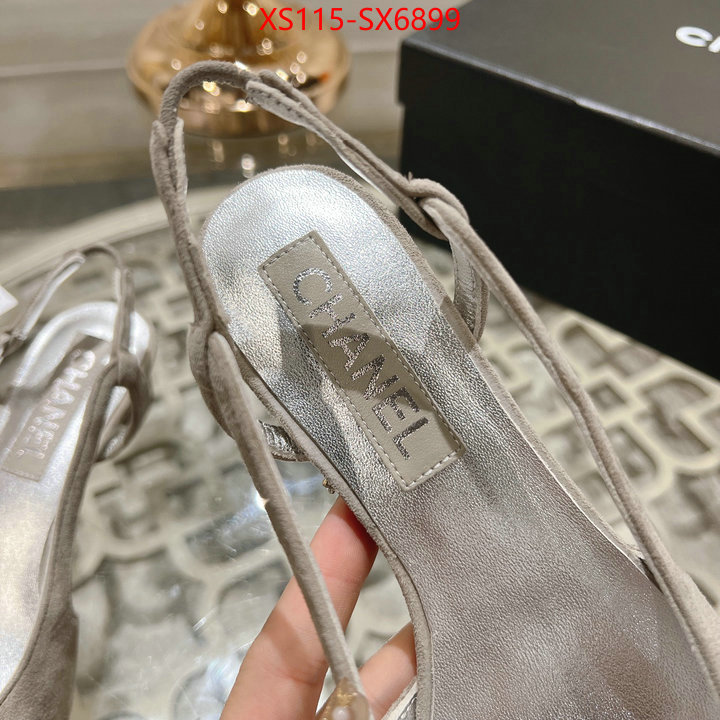 Women Shoes-Chanel shop cheap high quality 1:1 replica ID: SX6899 $: 115USD