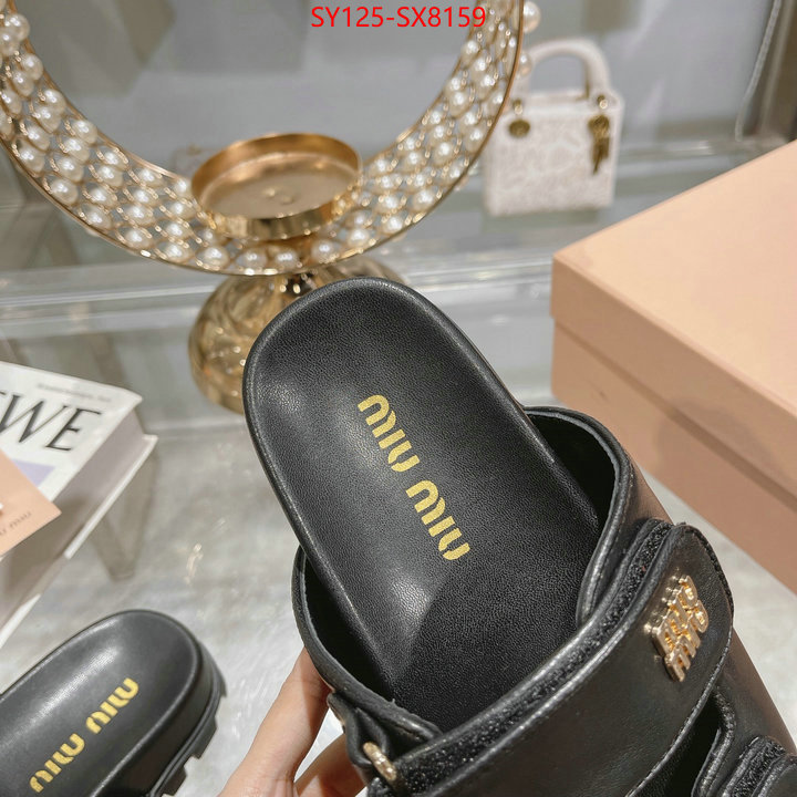 Women Shoes-Miu Miu found replica ID: SX8159 $: 125USD