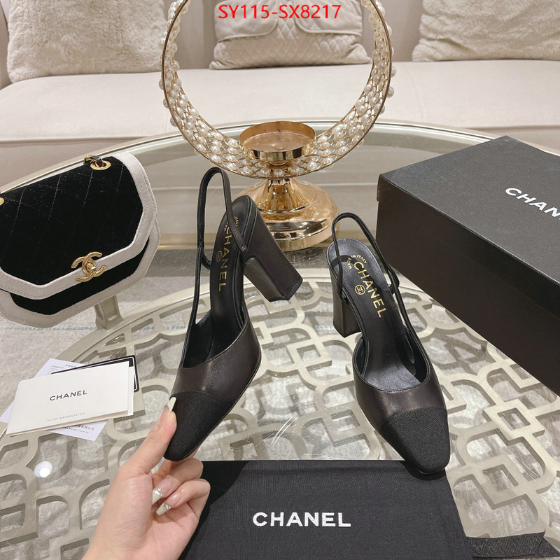 Women Shoes-Chanel wholesale designer shop ID: SX8217 $: 115USD