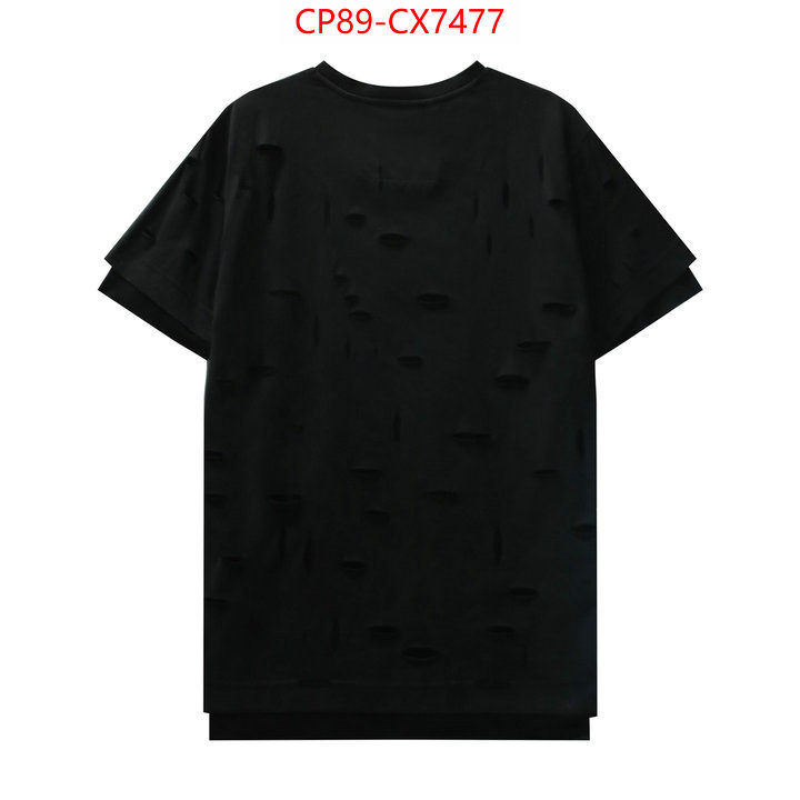 Clothing-Givenchy 1:1 replica wholesale ID: CX7477 $: 89USD
