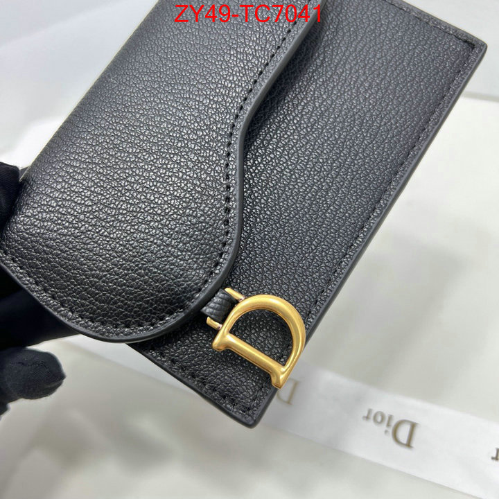 Dior Bags(4A)-Wallet- china sale ID: TC7041 $: 49USD,