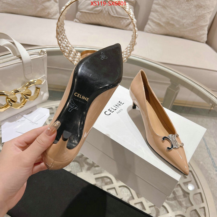 Women Shoes-CELINE found replica ID: SX6801 $: 119USD