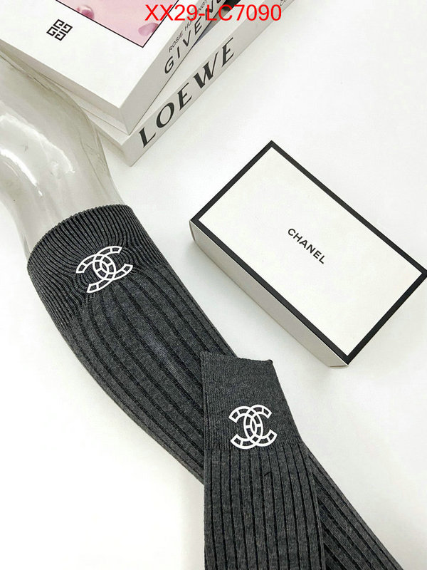 Sock-Chanel the highest quality fake ID: LC7090 $: 29USD