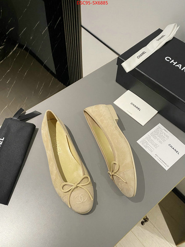 Women Shoes-Chanel replica 1:1 ID: SX6885 $: 95USD