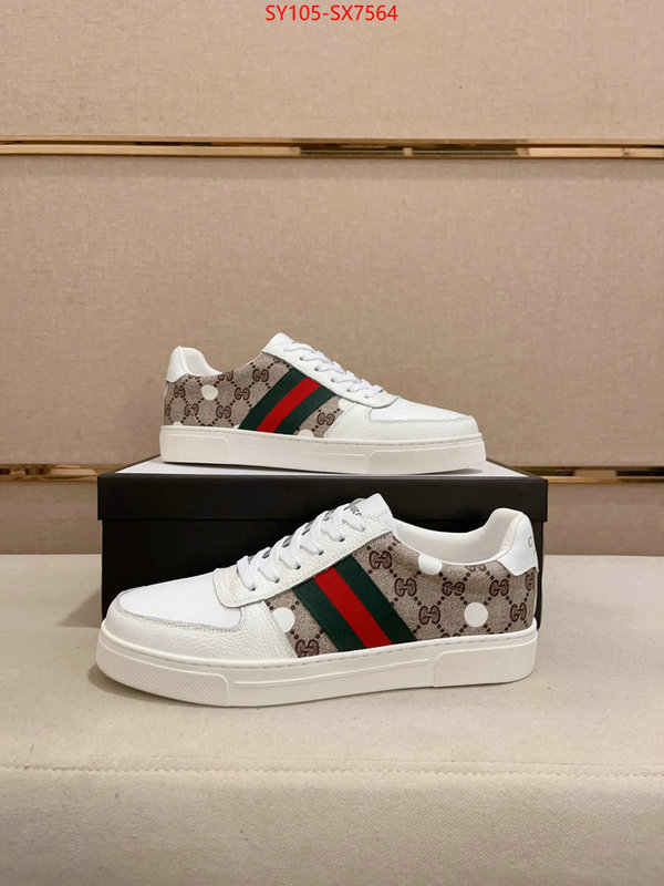 Men Shoes-Gucci can i buy replica ID: SX7564 $: 105USD