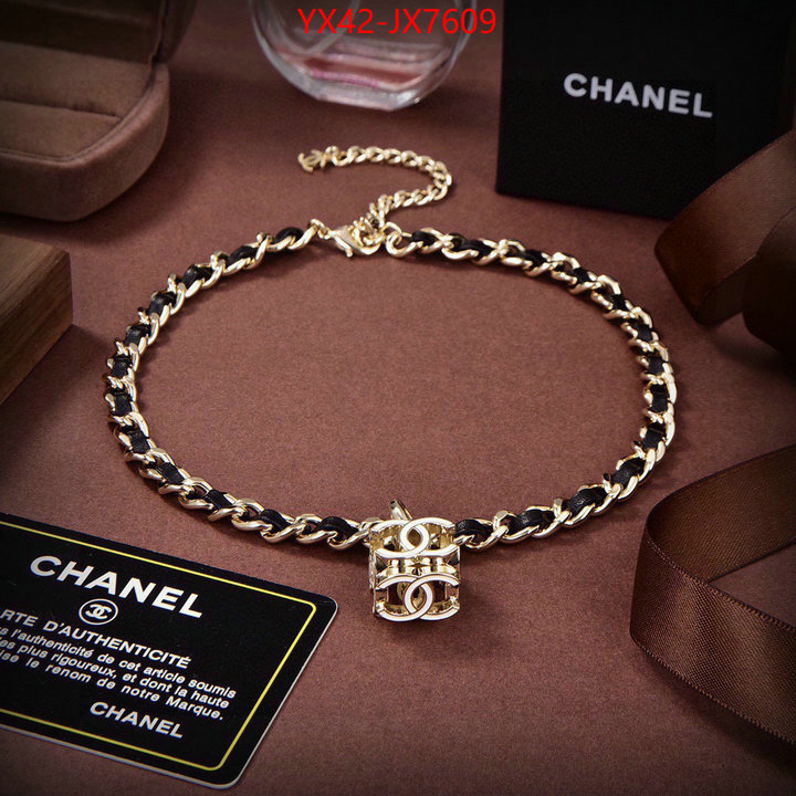 Jewelry-Chanel best quality replica ID: JX7609 $: 42USD